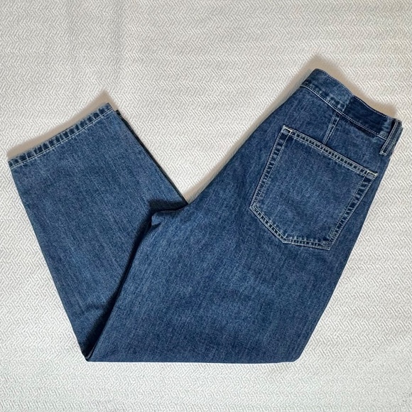 NWT ETICA Iris Relaxed Barrel Jeans in Fistral Blue Denim, Women Size 30 - Picture 1 of 15